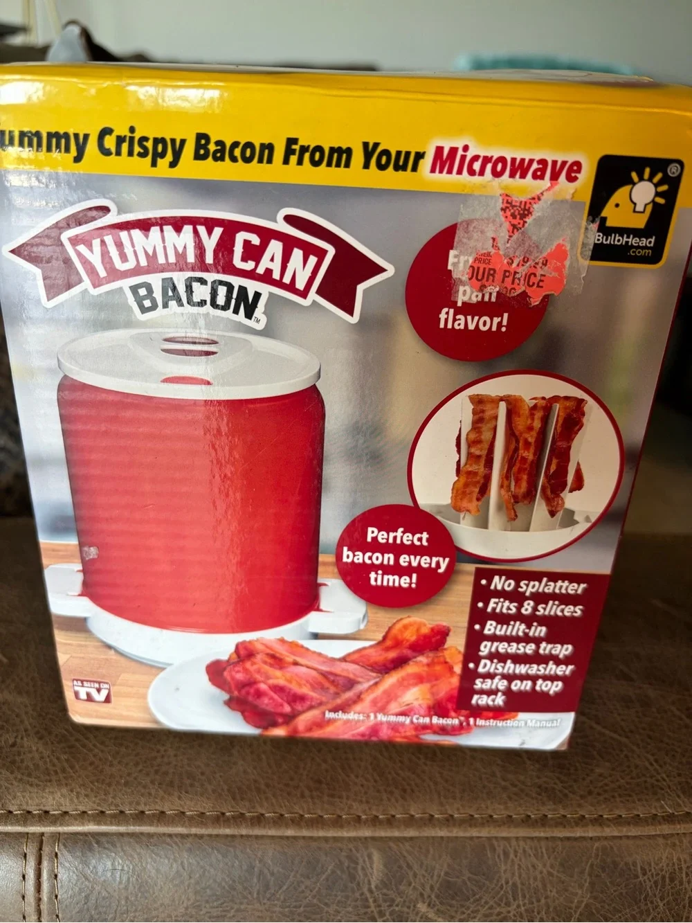 Yummy Can Bacon Microwave Bacon Cooker